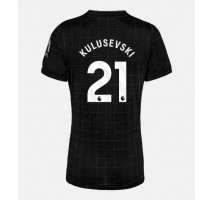 Tottenham Hotspur Dejan Kulusevski #21 Koszulka Wyjazdowa damskie 2025-26 Krótki Rękaw